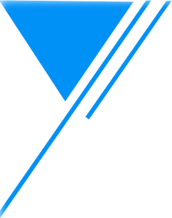 Blue top lines icon